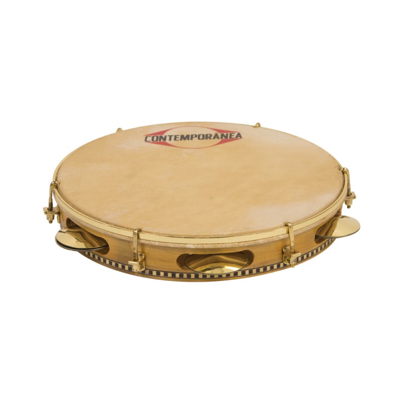 Pandeiro 10" bois - peau de chèvre - Choro - Pro